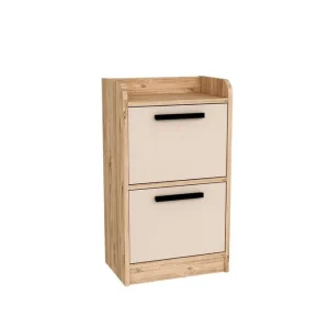 risnedsättning Luses Sängbord 45 cm Natur/Beige - Möbler
