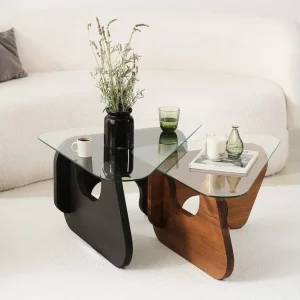 Premium Grayce Satsbord 94 cm Svart - Möbler