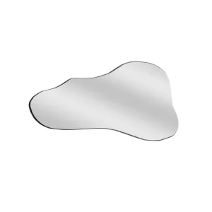 Fynd Kelon Vägghängd Spegel 60 cm Svart - Inredning