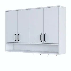 Outlet Heba Tv-skåp 120 cm Vit - Förvaring