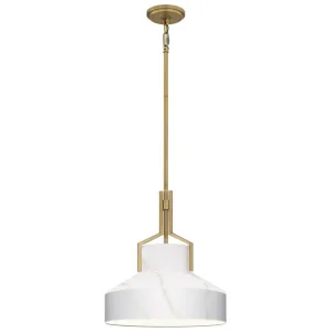 Brecken Quoizel Taklampa Brass||White - Belysning Säker betalning