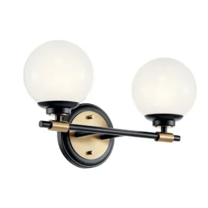 Begränsat erbjudande Benno Kichler Vägglampa Black||Bronze - Belysning