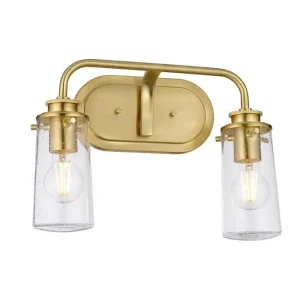 Köp nu Braelyn Kichler Vägglampa Brass - Belysning