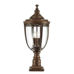 I lager English Bridle Feiss Utomhuslampa Bronze - Belysning