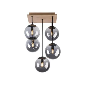 Widow Just Light Taklampa Wood - Belysning Kampanj