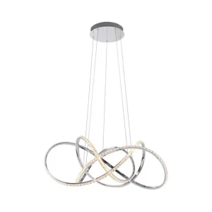Fynd Kiribi Paul Neuhaus Taklampa Chrome - Belysning