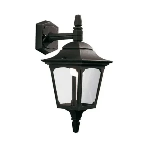 Erbjudandepris Chapel Mini Elstead Lighting Vägglampa utomhus Black - Belysning