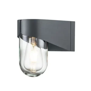 Porto Elstead Lighting Vägglampa utomhus Grey - Belysning Fynd