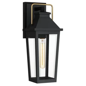 Billigare Buckley Quoizel Vägglampa utomhus Black||Brass - Belysning