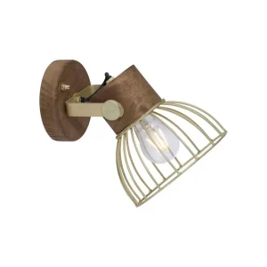 Rea Alami Just Light Vägg/taklampa Brass - Belysning