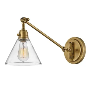 Rabatt Arti Hinkley Vägglampa Brass - Belysning