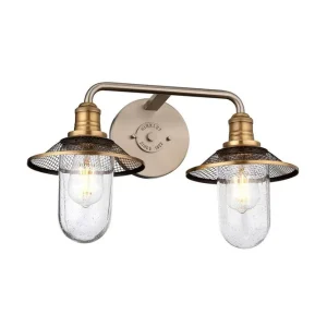 Rigby Hinkley Vägglampa Silver||Brass - Belysning Handla nu
