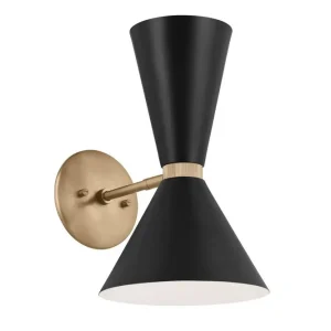 Fri frakt Phix Kichler Vägglampa Black||Bronze - Belysning