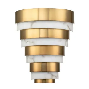 Echelon Lisa McDennon by Hinkley Vägglampa Brass - Belysning Fynd