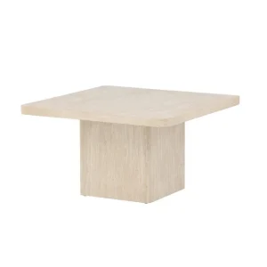 Soffbord Qvart Beige, 80x80x46 - Möbler Fri frakt