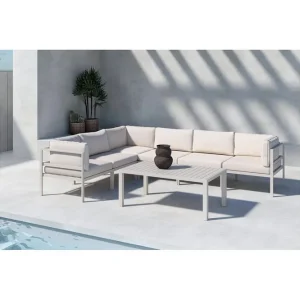 Hörnsoffset 3+3 Copacabana Beige - Möbler Outlet