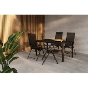 Nyhet Venture Home Matgrupp Giardini, Levanzo 4 stolar - Utemöbler & utemiljö